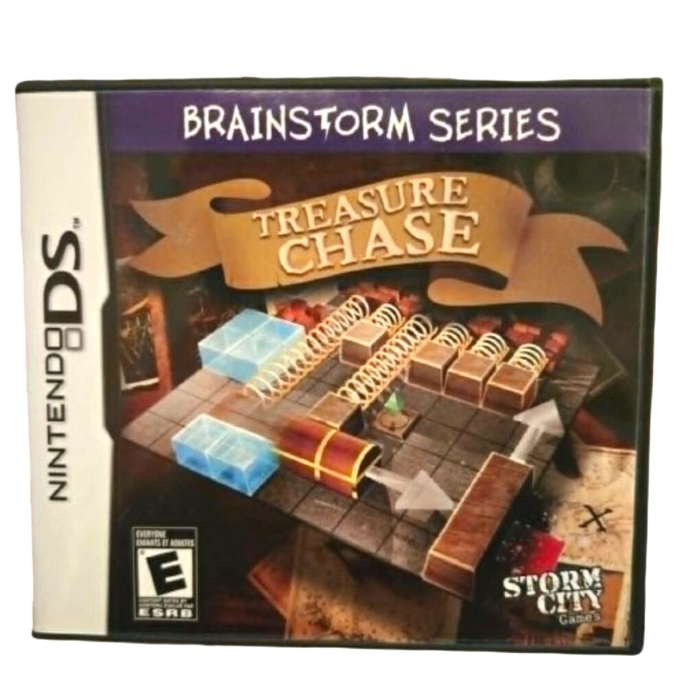 Brainstorm Series Treasure Chase Nintendo DS 3DS (CIB) Tested